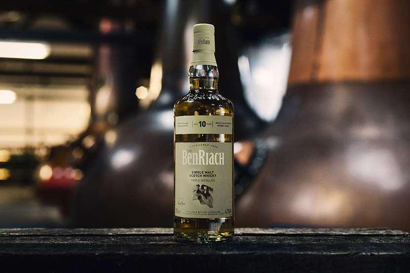 BenRiach Aged 10 Years Triple Distilled Travel Retail Exclusive